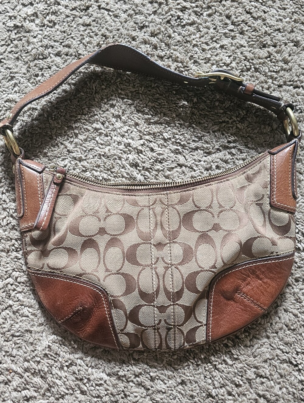 Y2k Vintage Coach Hobo Bag